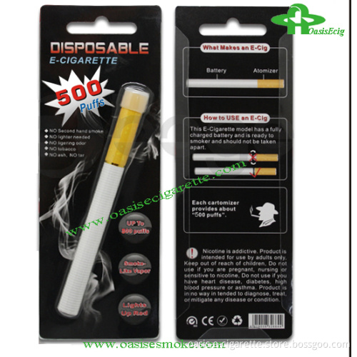 Electronic Cigarette 500 Puffs, Disposable Ecig, Model E Cigarette (OA902)